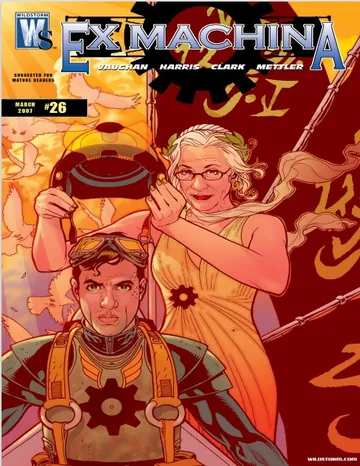 Ex Machina Issue 26 by Brian K. Vaughan, book cover