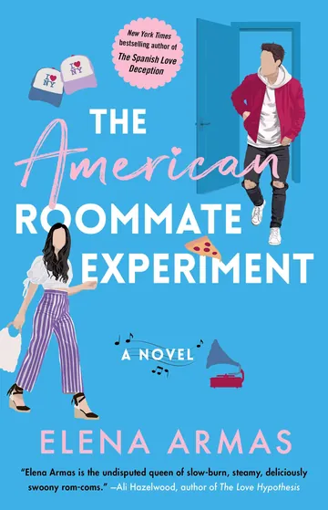 The American Roommate Experiment by Elena Armas, book cover