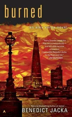 Burned by Benedict Jacka, book cover