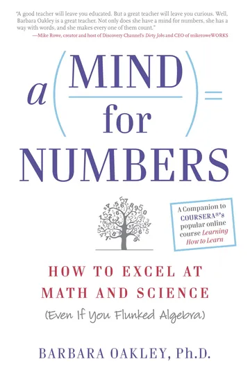 A Mind for Numbers by Barbara Oakley, book cover
