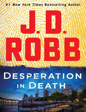 Desperation in Death by J. D. Robb, book cover