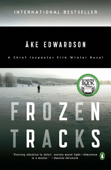 Frozen Tracks by Åke Edwardson, book cover