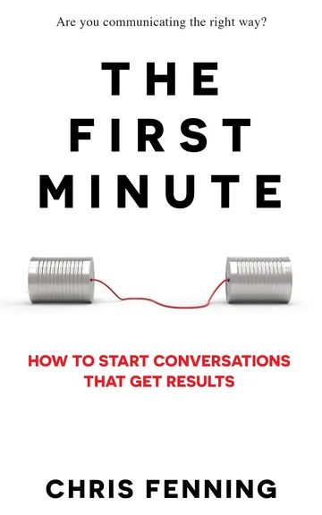 The First Minute by Chris Fenning, book cover