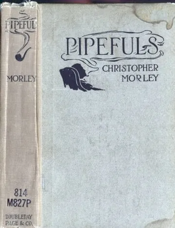 Pipefuls by Christopher Morley, book cover
