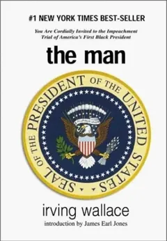 The Man by Irving Wallace, book cover