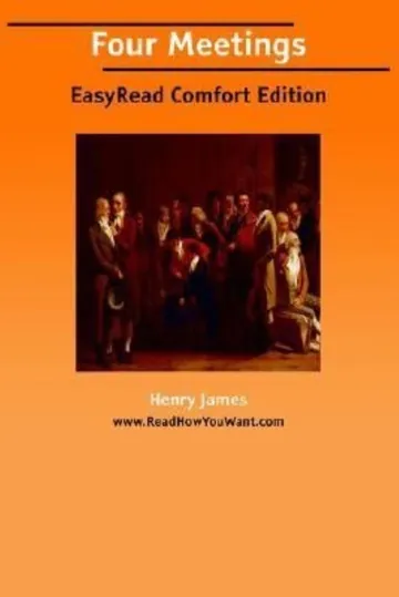 Four Meetings by Henry James, book cover