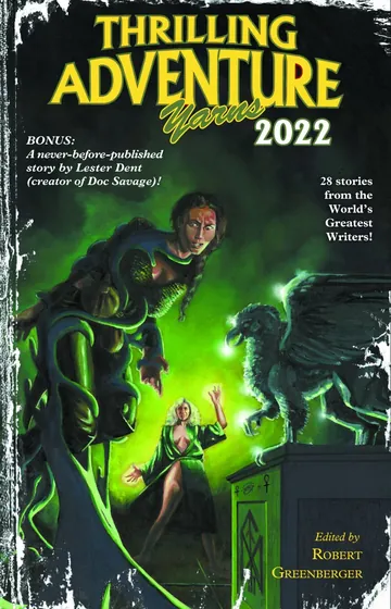 Thrilling Adventure Yarns 2022 by Robert Greenberger, book cover