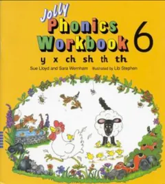 Jolly Phonics Activity Book 6y, X, Ch, Sh, Th, Th - Sue Lloyd