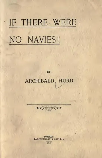 If There Were No Navies by Archibald Hurd, book cover