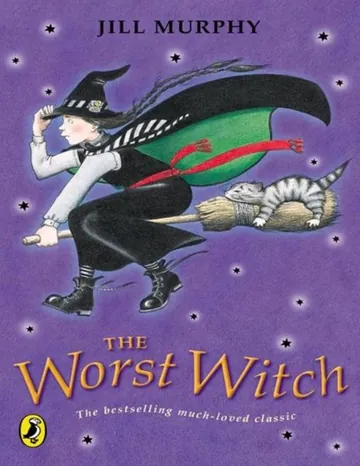 The Worst Witch by Jill Murphy, book cover