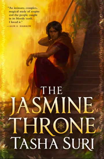 The Jasmine Throne by Tasha Suri, book cover
