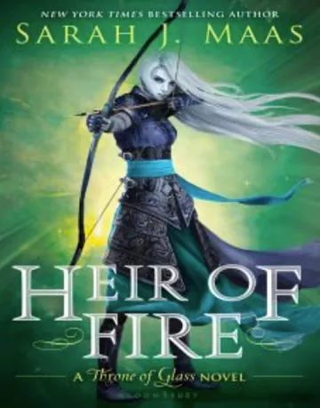 Heir of Fire by Sarah J. Maas, book cover