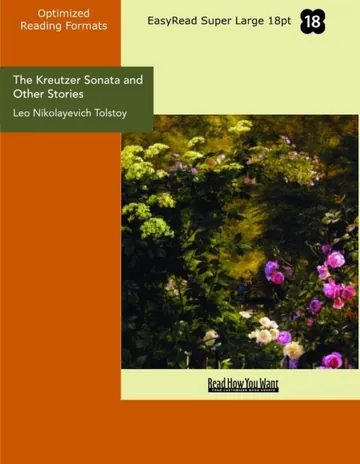 The Kreutzer Sonata by Leo Tolstoy, book cover