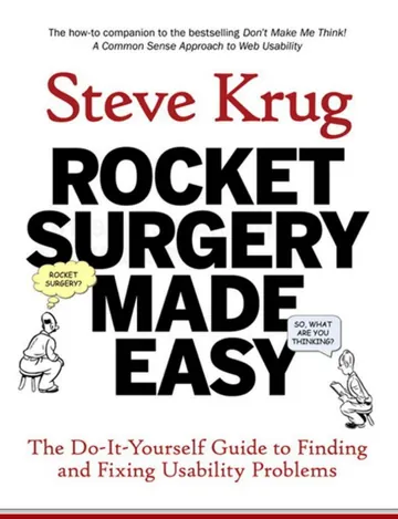 Rocket Surgery Made Easy by Stephen Tanner, book cover