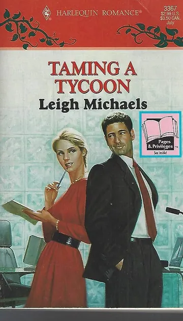 Taming a Tycoon by Leigh Michaels, book cover
