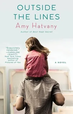 Outside the Lines by Amy Hatvany, book cover