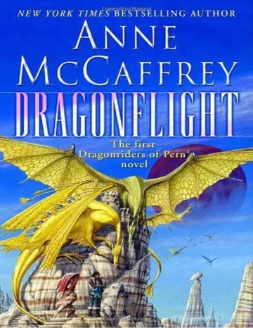 Dragonflight by Anne McCaffrey, book cover