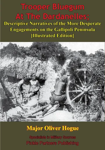 Trooper Bluegum at the Dardanelles by Oliver Hogue, book cover