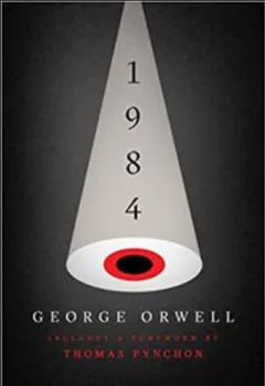 1984 by George Orwell, book cover