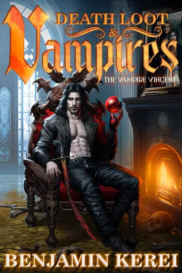 Death Loot & Vampires by Benjamin Kerei, book cover