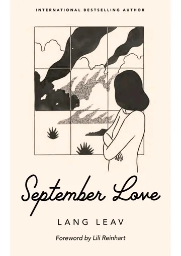 September Love by Lang Leav, book cover