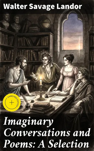 Imaginary Conversations and Poems by Walter Savage Landor, book cover