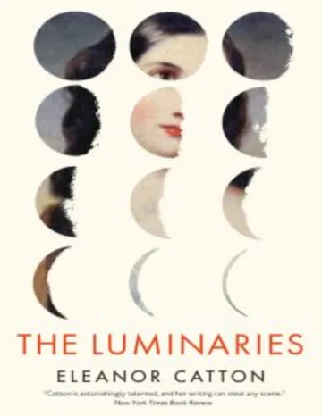 The Luminaries by Eleanor Catton, book cover