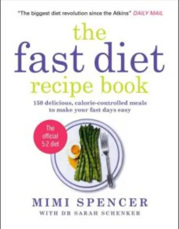 The Fast Diet Recipe Book by Mimi Shenker, book cover
