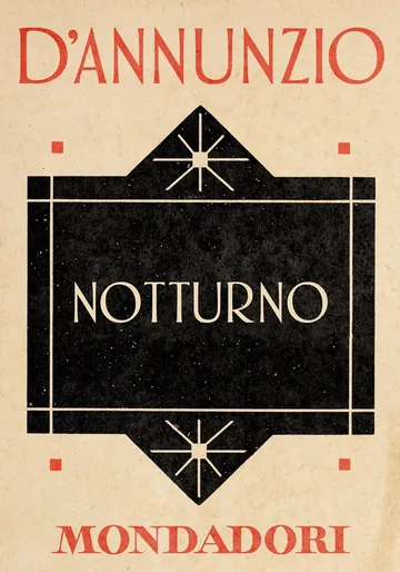 Notturno by Gabriele D'Annunzio, book cover