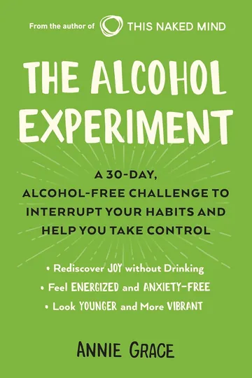 The Alcohol Experiment by Annie Grace, book cover