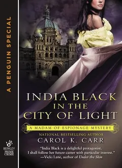 India Black in the City of Light by Carol K. Carr, book cover
