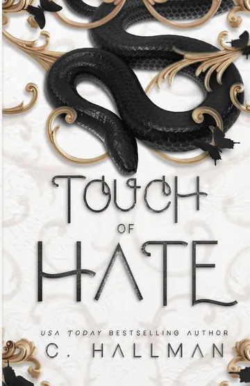Touch of Hate by C. Hallman, book cover