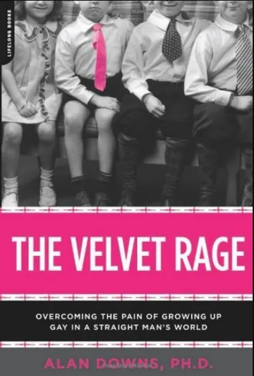 The Velvet Rage by Alan Downs, book cover
