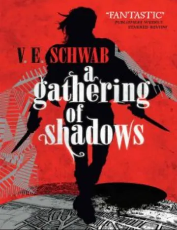 A Gathering of Shadows by V. E. Schwab, book cover