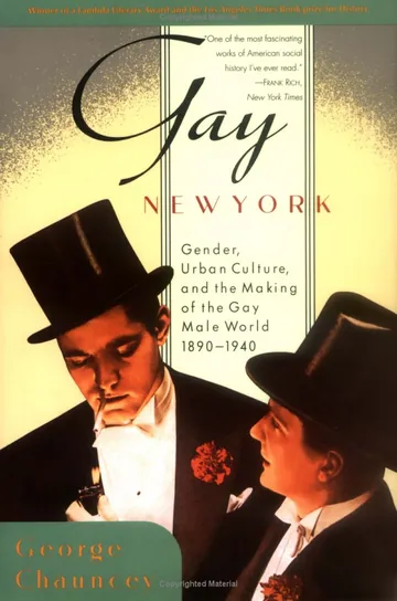 Gay New York by George Chauncey, book cover