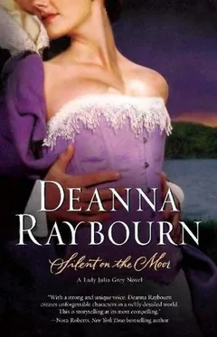 Silent on the Moor by Deanna Raybourn, book cover