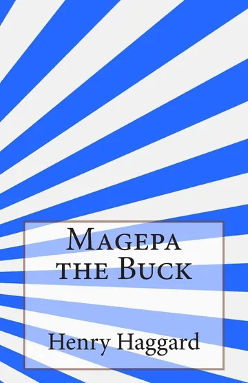 Magepa the Buck by H. Rider Haggard, book cover
