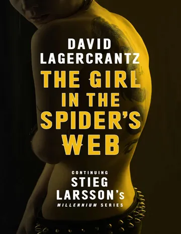 The Girl in the Spider's Web by David Lagercrantz, book cover