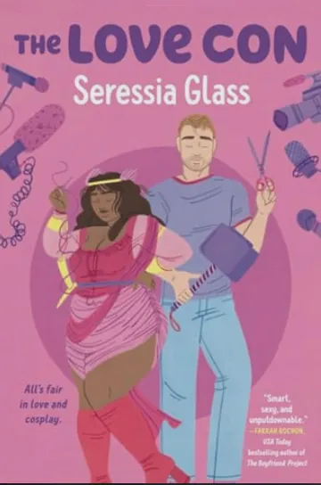 The Love Con by Seressia Glass, book cover