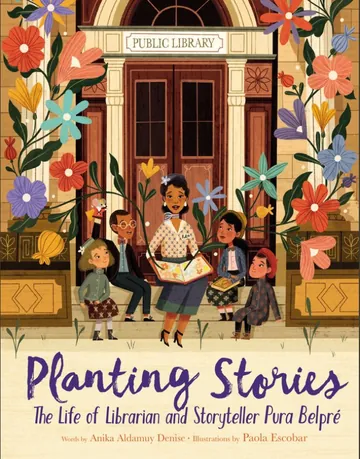 Planting Stories by Anika Aldamuy Denise, book cover
