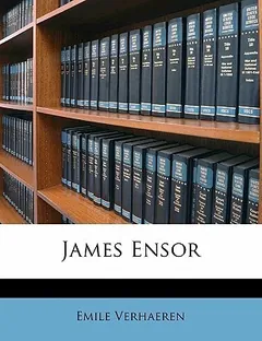 James Ensor by Émile Verhaeren, book cover