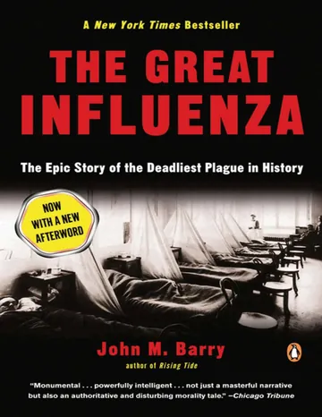 The Great Influenza by John M. Barry, book cover