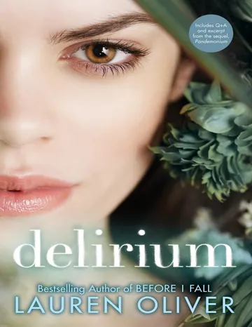 Delirium by Lauren Oliver, book cover