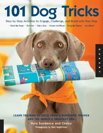 101 Dog Tricks by Kyra Sundance, book cover