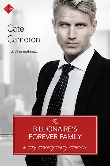 The Billionaire's Forever Family by Cate Cameron, book cover