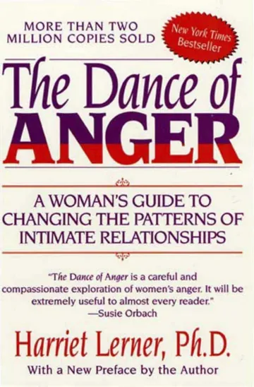 The Dance of Anger by Harriet Lerner, book cover