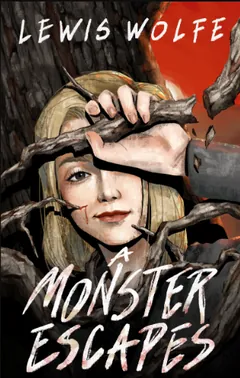 A Monster Escapes by Lewis Wolfe, book cover