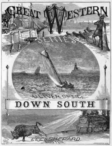 Down South by Oliver Optic, book cover