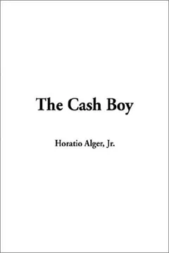 The Cash Boy by Horatio Alger, book cover