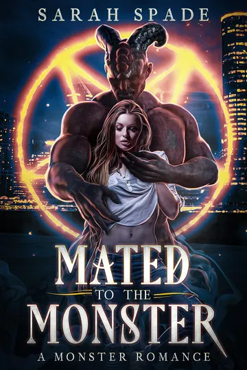 Mated to the Monster by Sarah Spade, book cover